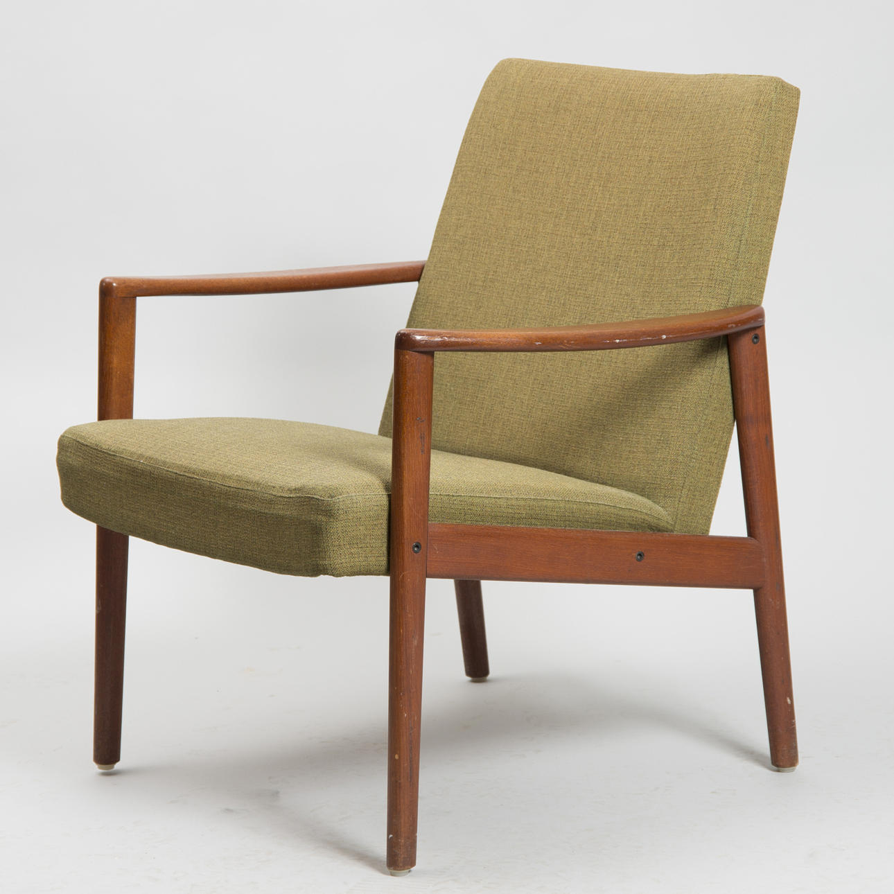 FÅTÖLJ, teak, 1900-talets mitt.