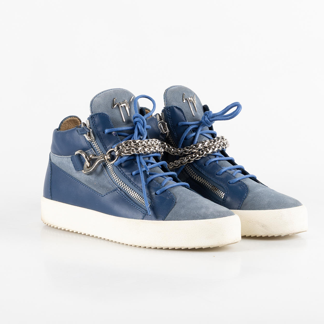 GIUSEPPE ZANOTTI, Shoes, “High top chain sneakers”, size 42 