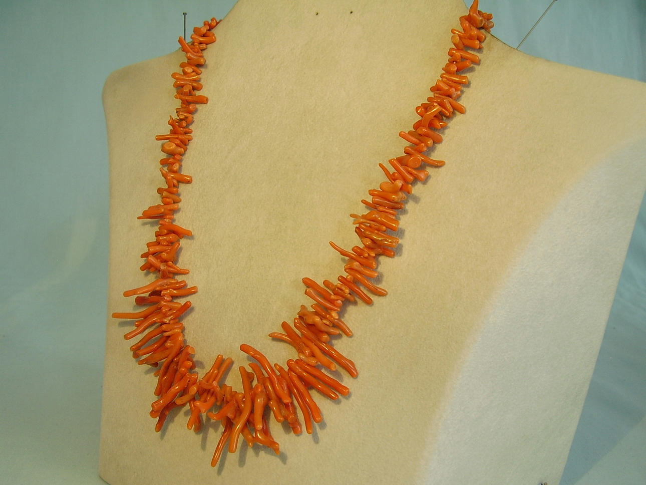 KORALL HALSBAND SARDEGNA KORALL Italien runt 1930.