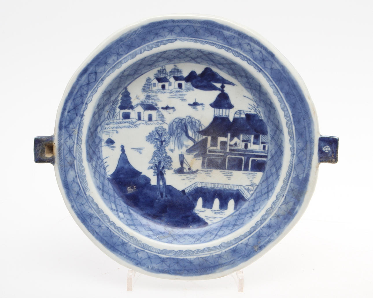 VÄRMEFAT, porslin, Kina, 1800-tal.