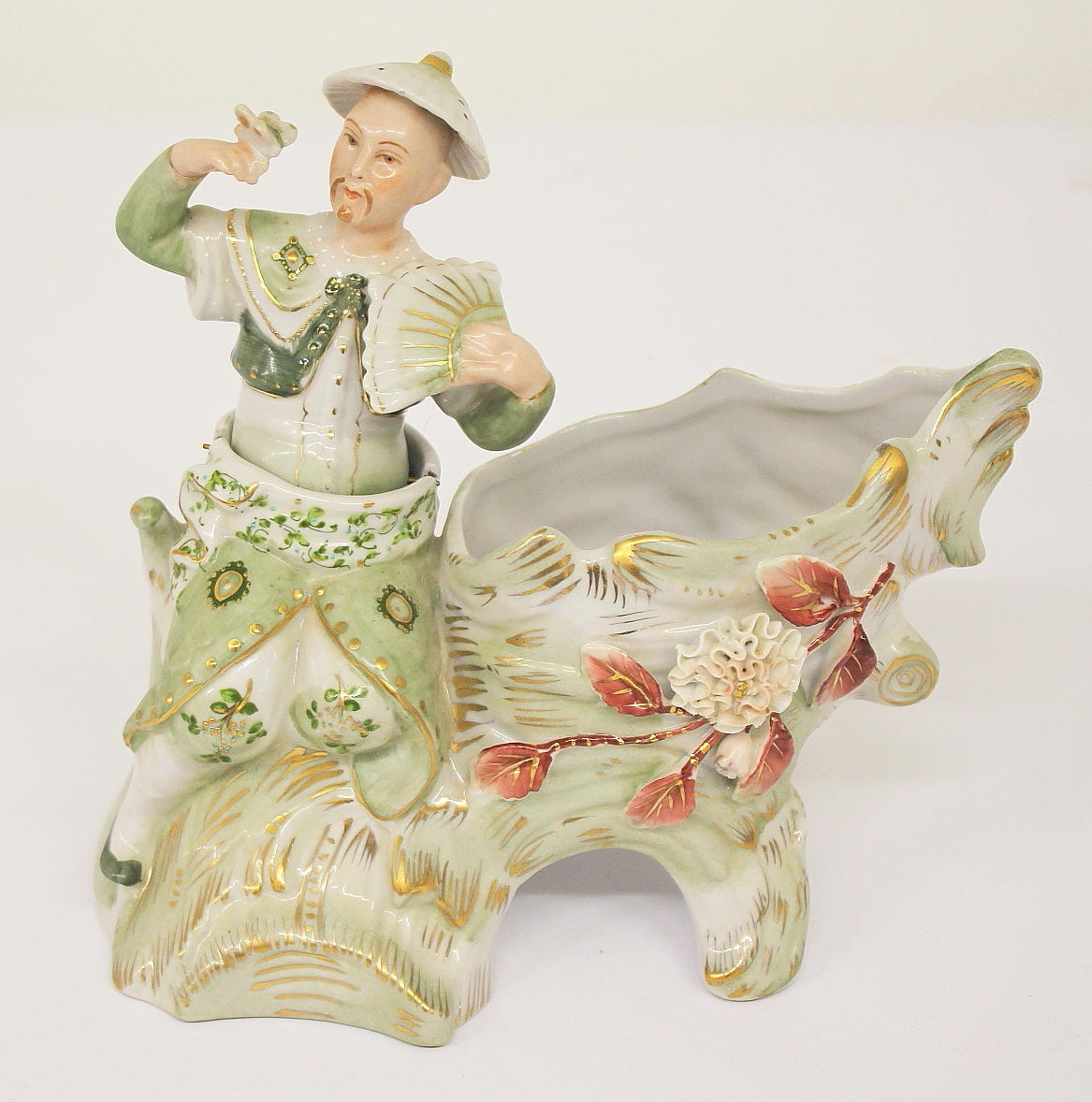 FIGURIN, Nickeldocka, Meissenliknande märke.