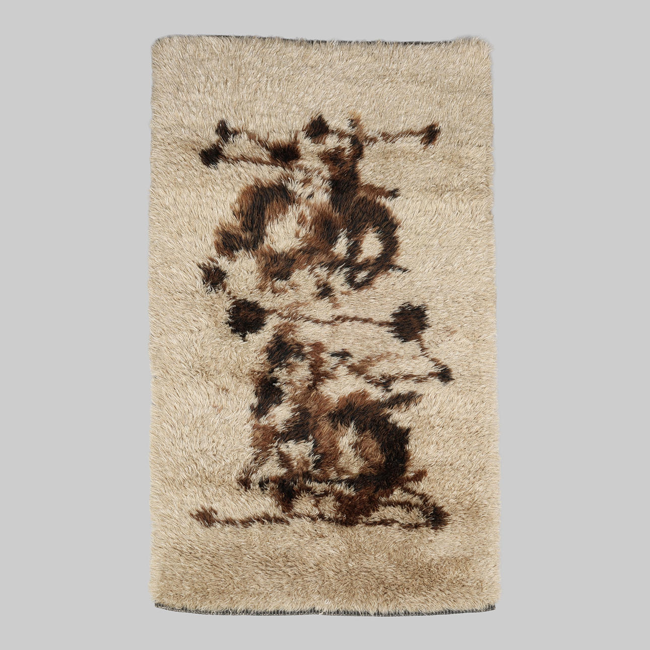 ATTRIBUTED TO RAMON ISERN (1914 - 1989). Rya rug made of wool with ...