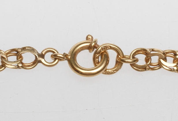 HALSBAND BISMARCK, 18k guld, vikt ca 15,6 gr.