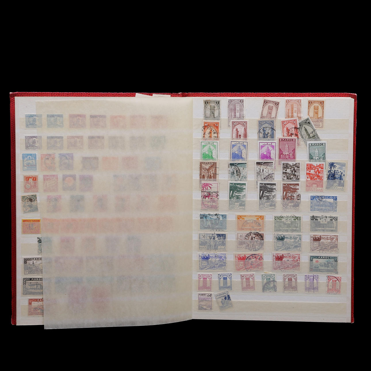 2 ALBUMS, STAMPS, WORLDWIDE.