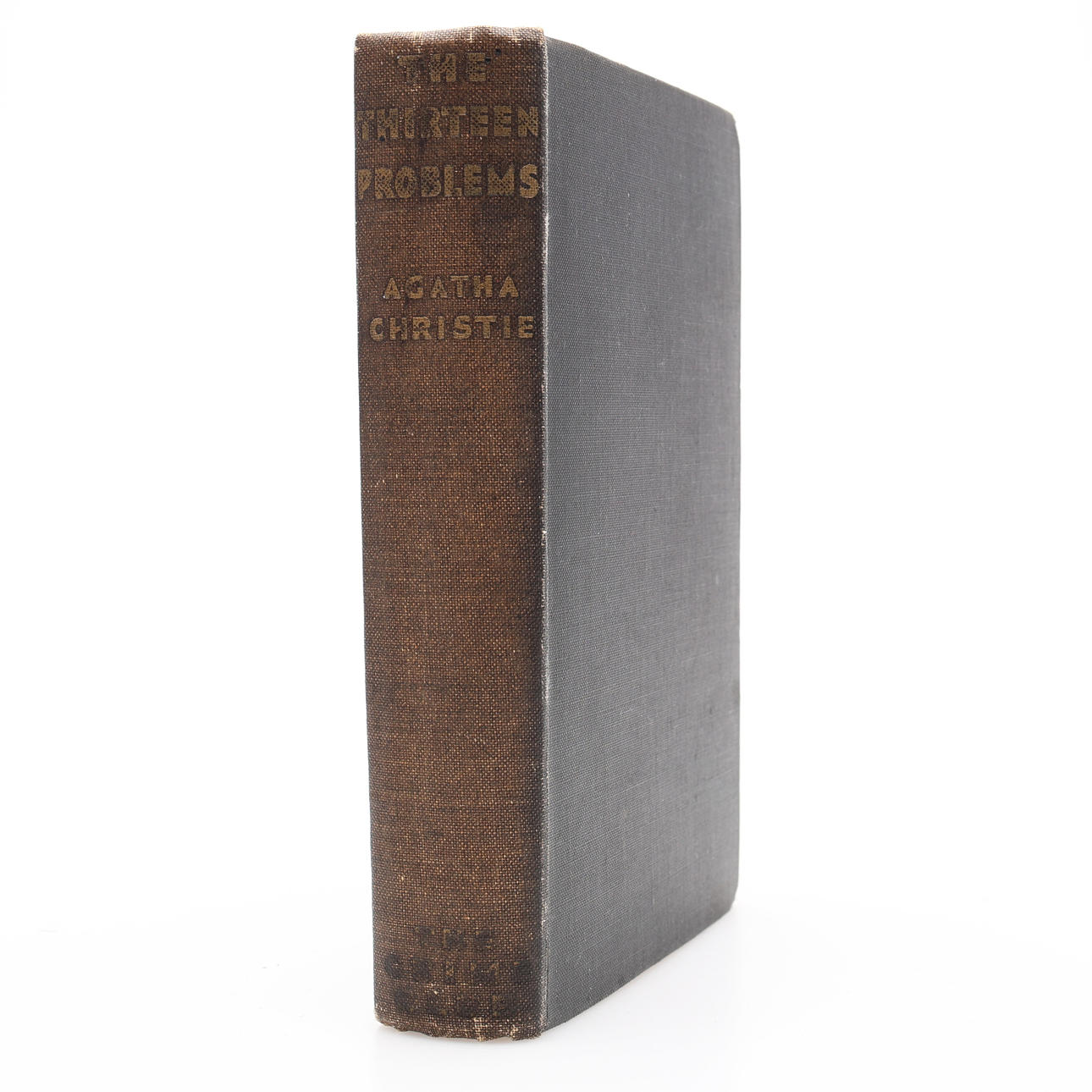 AGATHA CHRISTIE'S THE THIRTEEN PROBLEMS, SECOND EDITION IN 1932.