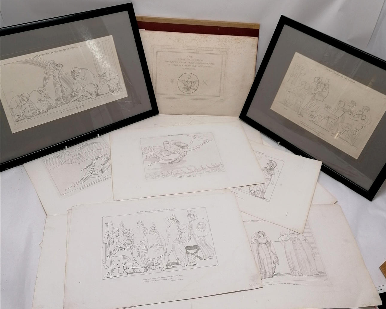 ODYSSEY OF HOMER 18X PLATES.