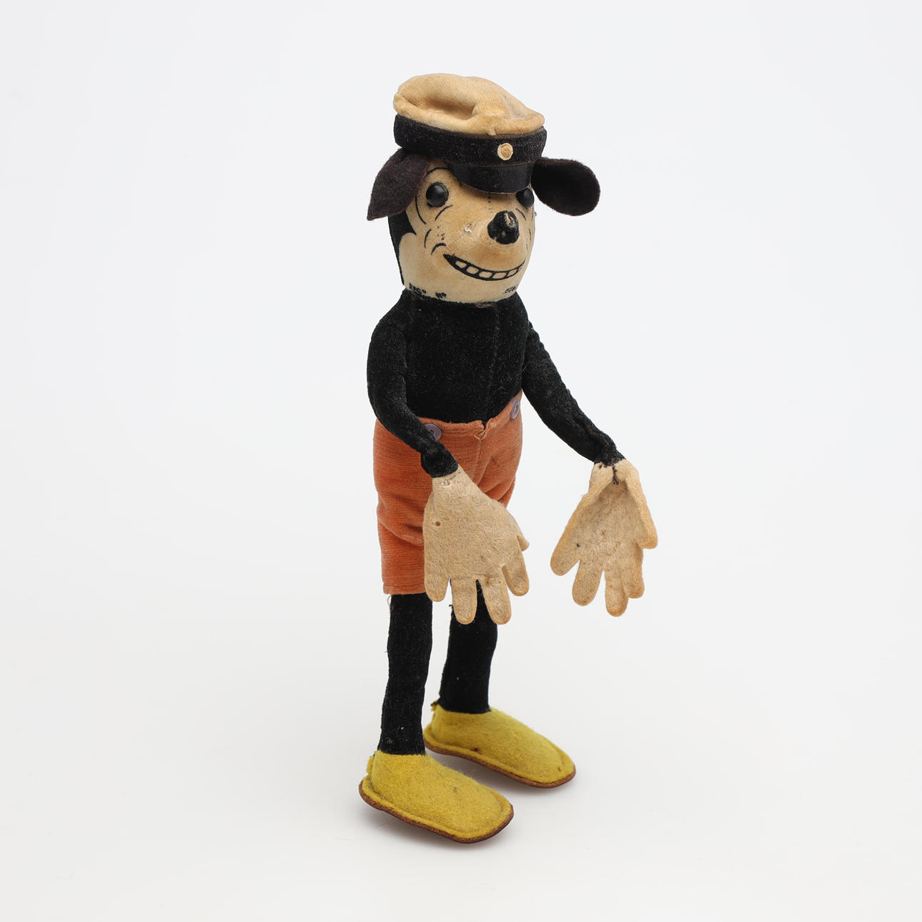 A cloth doll, Mickey Mouse, 20th century.