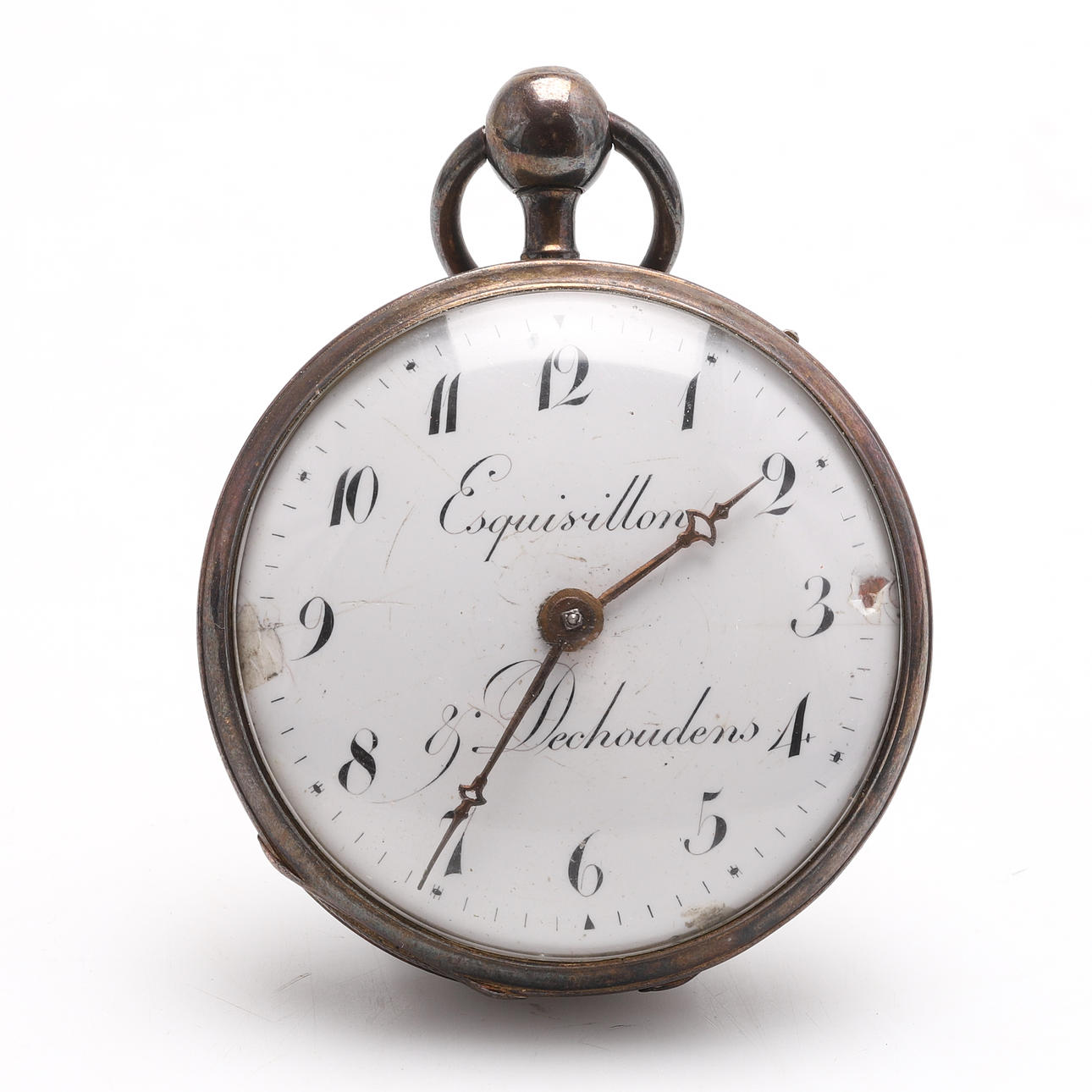 ESQUIVILLON & DE CHOUDENS, a pocket watch, Avance Retard, silver and ...
