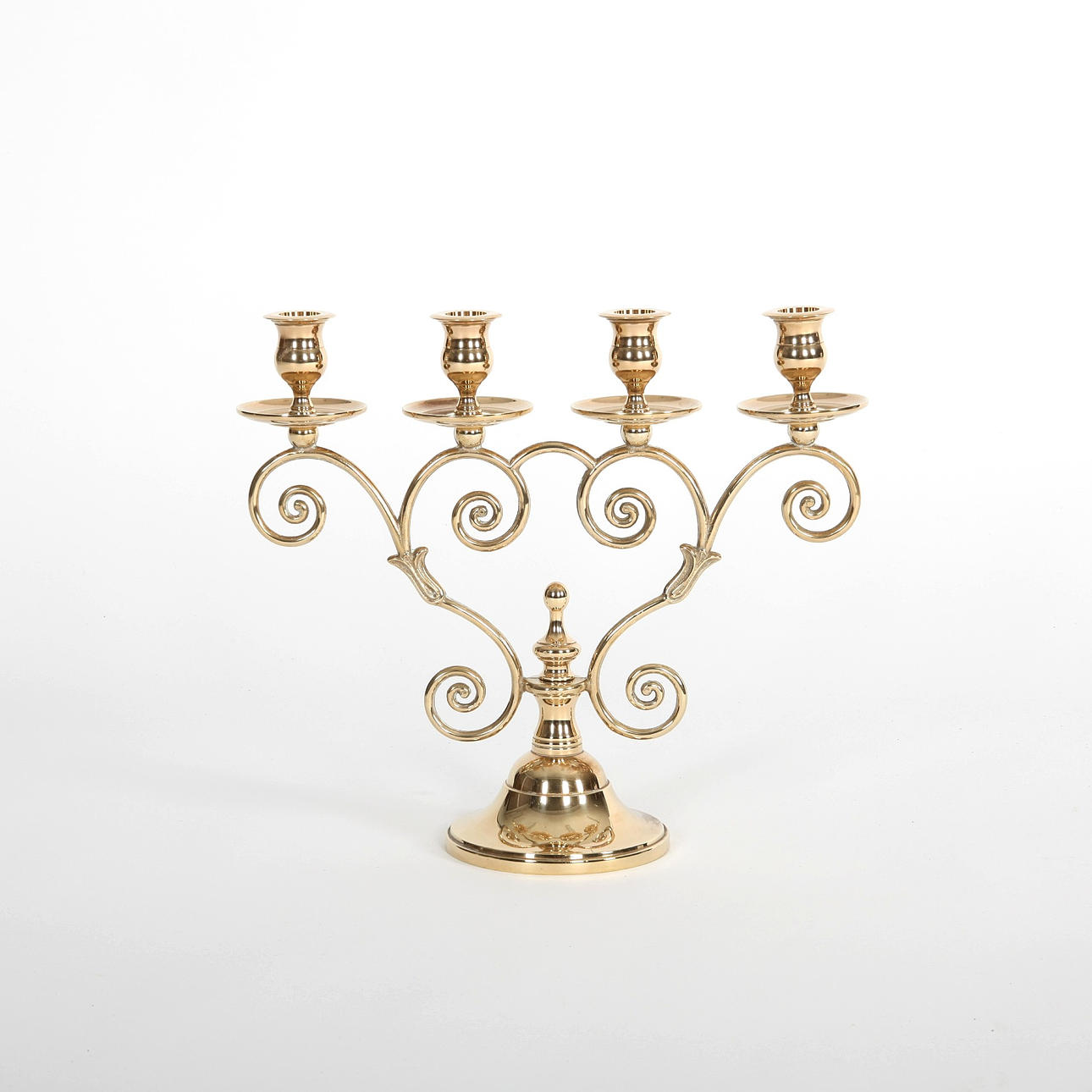 A “Mistel” candlestick, Skultuna 1607, brass, 2002.