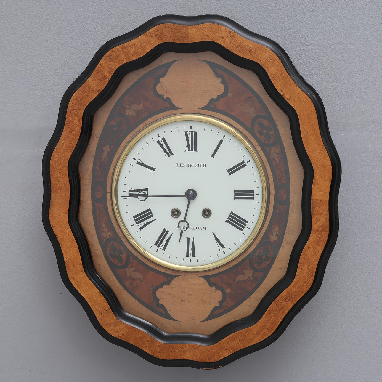 WALL CLOCK, LINDEROTH, STOCKHOLM.