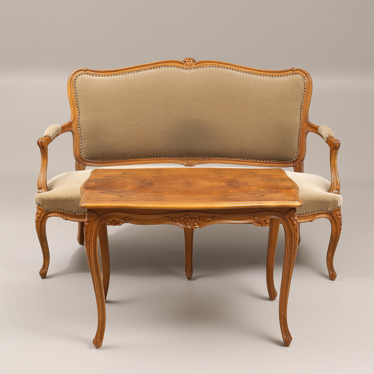 SOFFA, Lani, rokokostil, plysch. SOFFBORD.