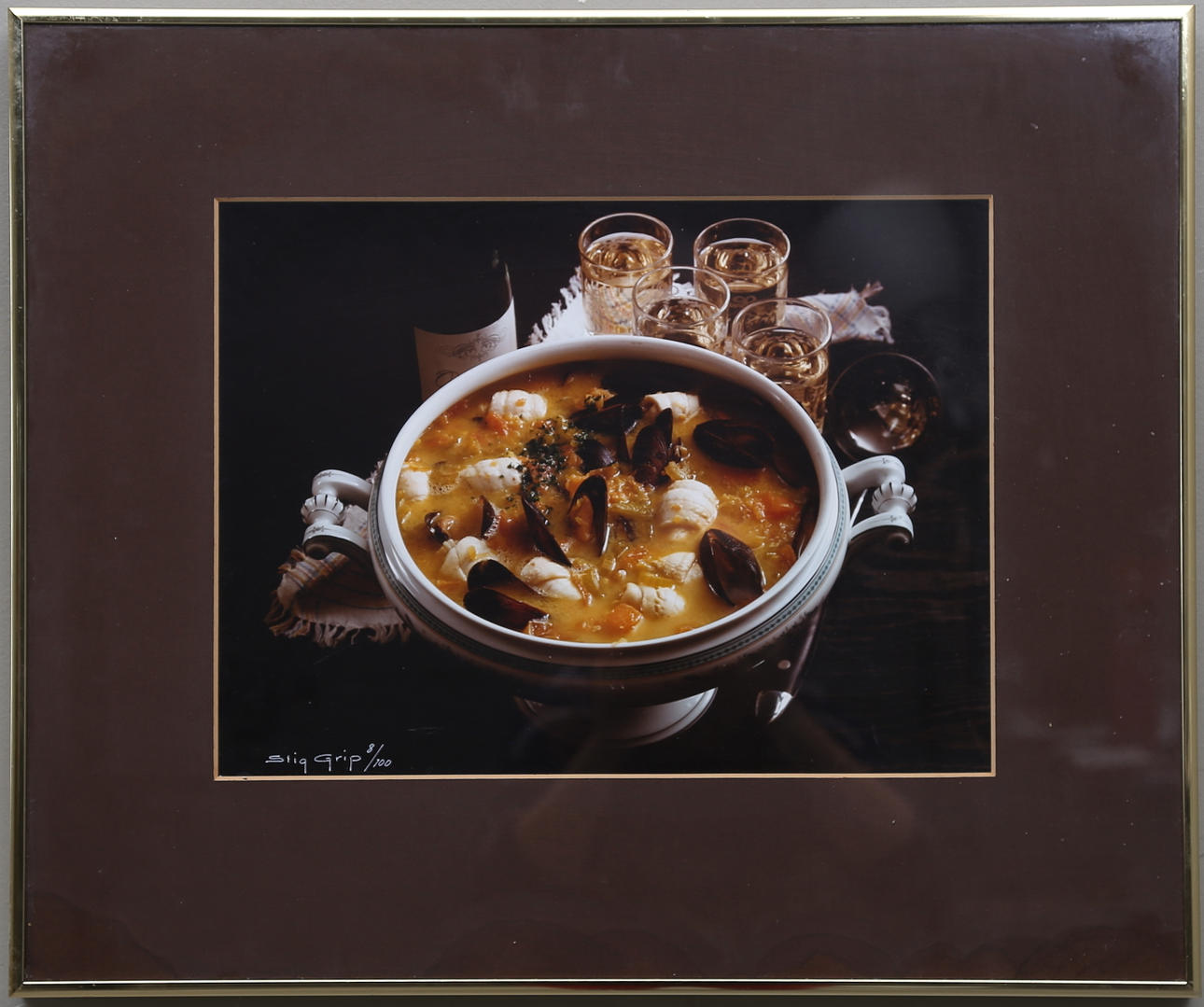 STIG GRIP. Fotografi, signerad och numrerad 8/100.