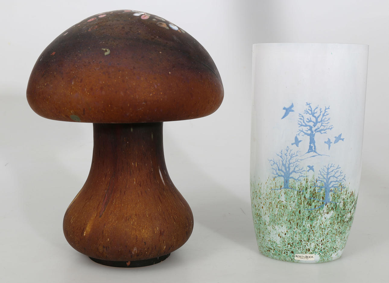 VAS OCH SVAMP, glas, Boda och Kosta Boda.