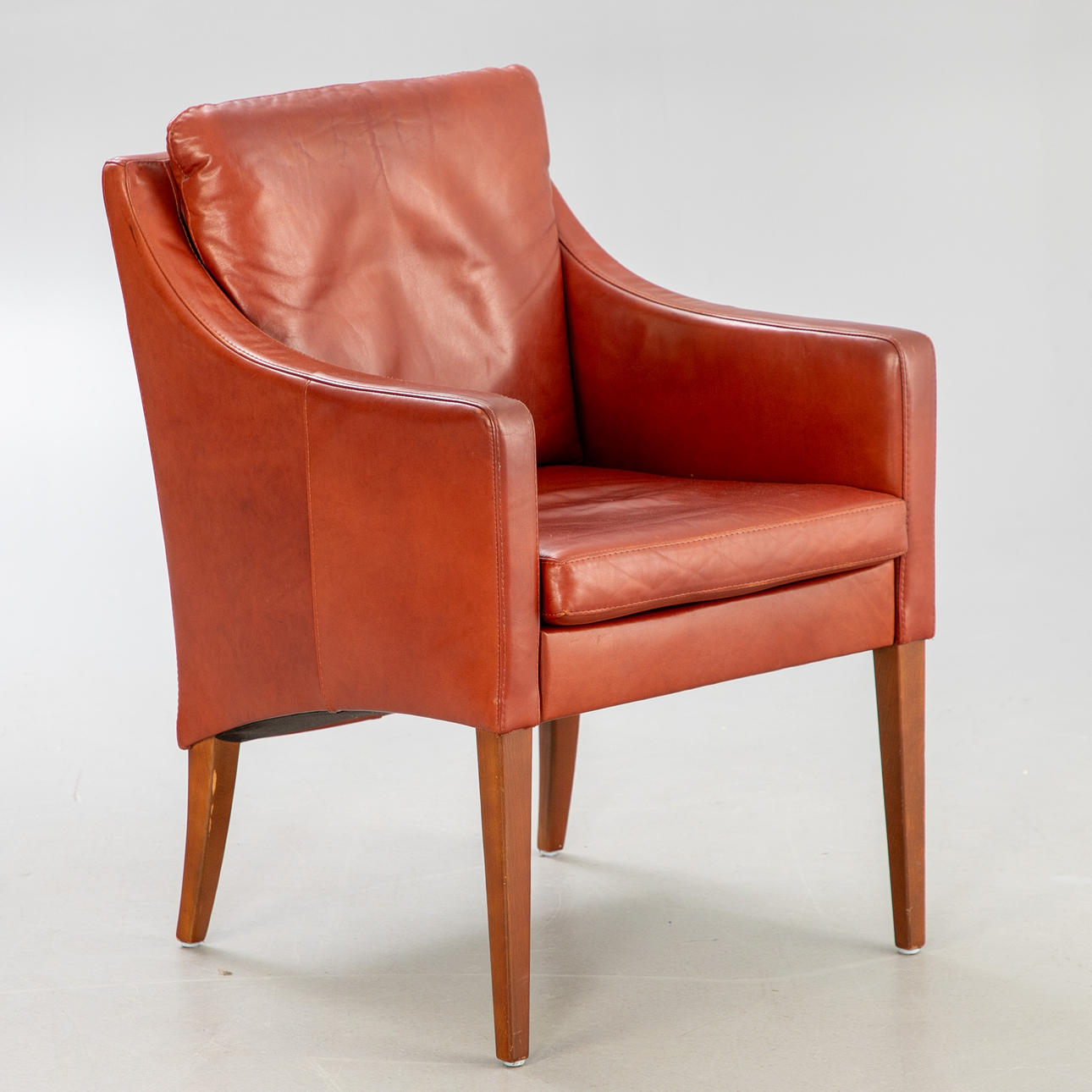 läderfåtölj, 1990-2000-talet.