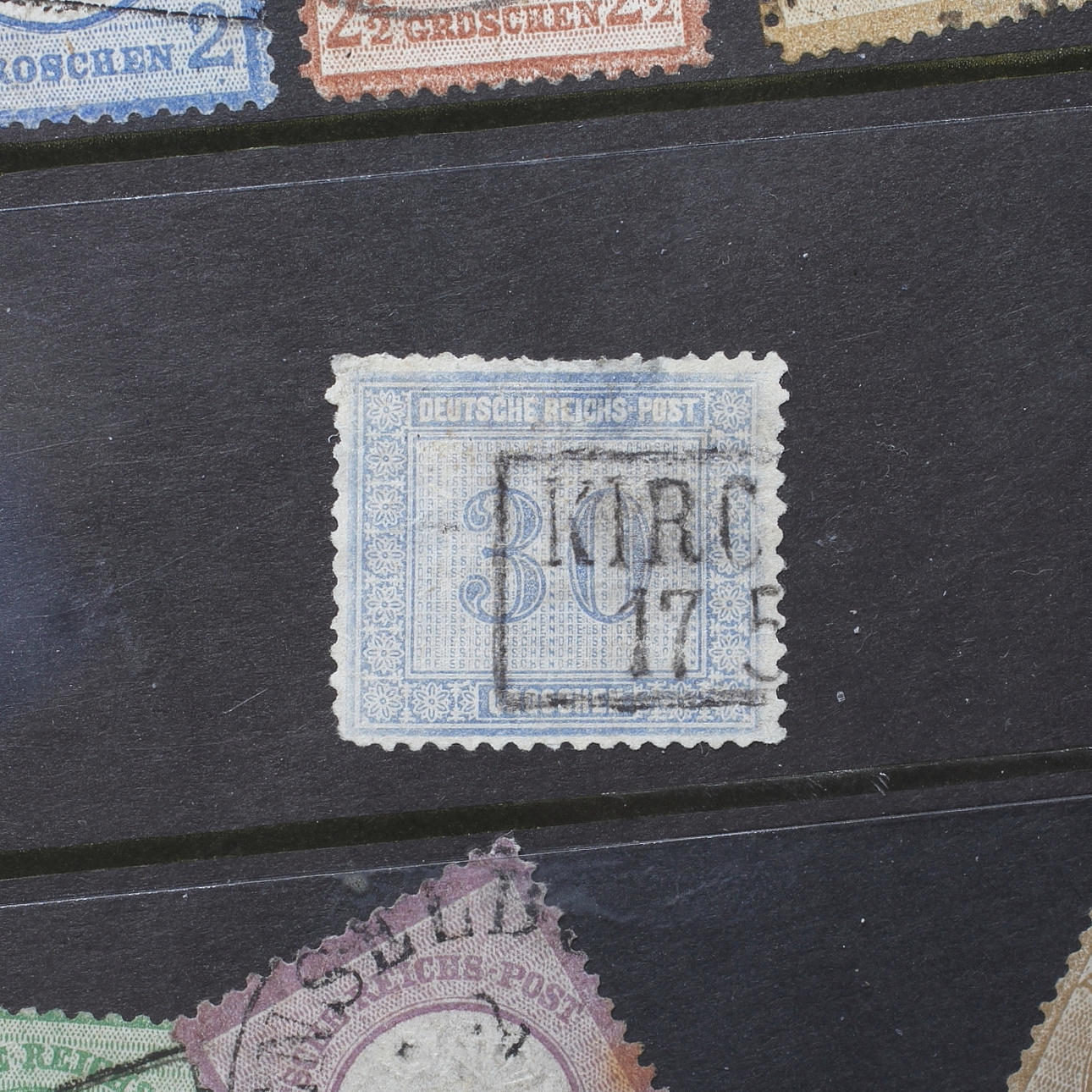 FRIMÄRKEN, Tyskland, stämplade.