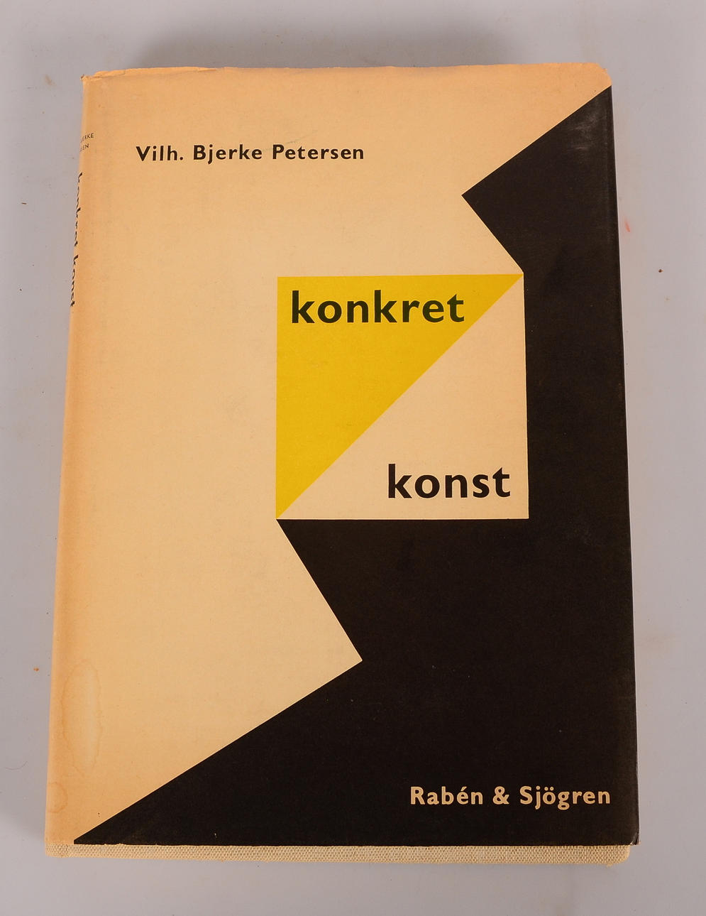 VILHELM BJERKE PETERSEN. Bok, Konkret konst.