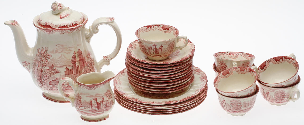 SERVISDELAR, 27 delar, "Bengali", Rörstrand.