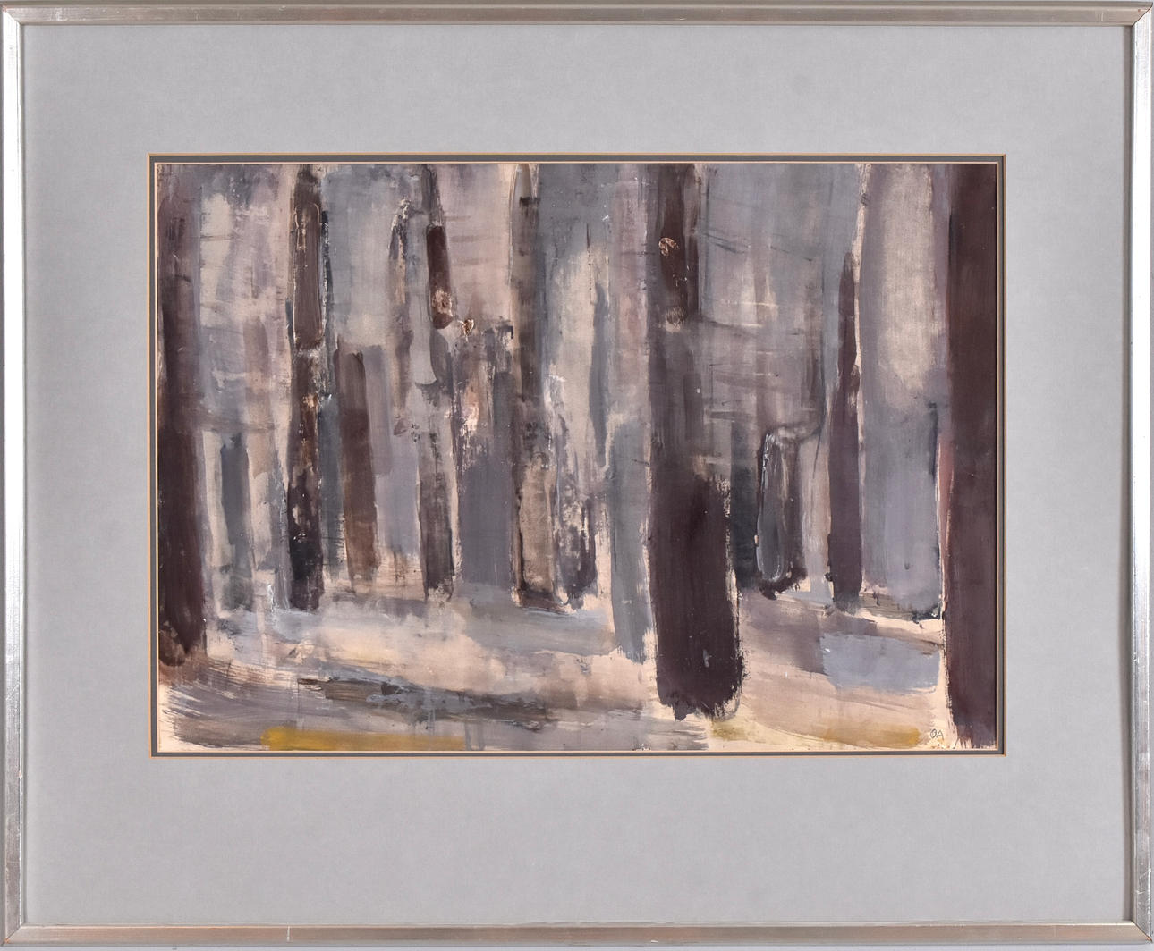 OLLE AGNELL. Tempera.