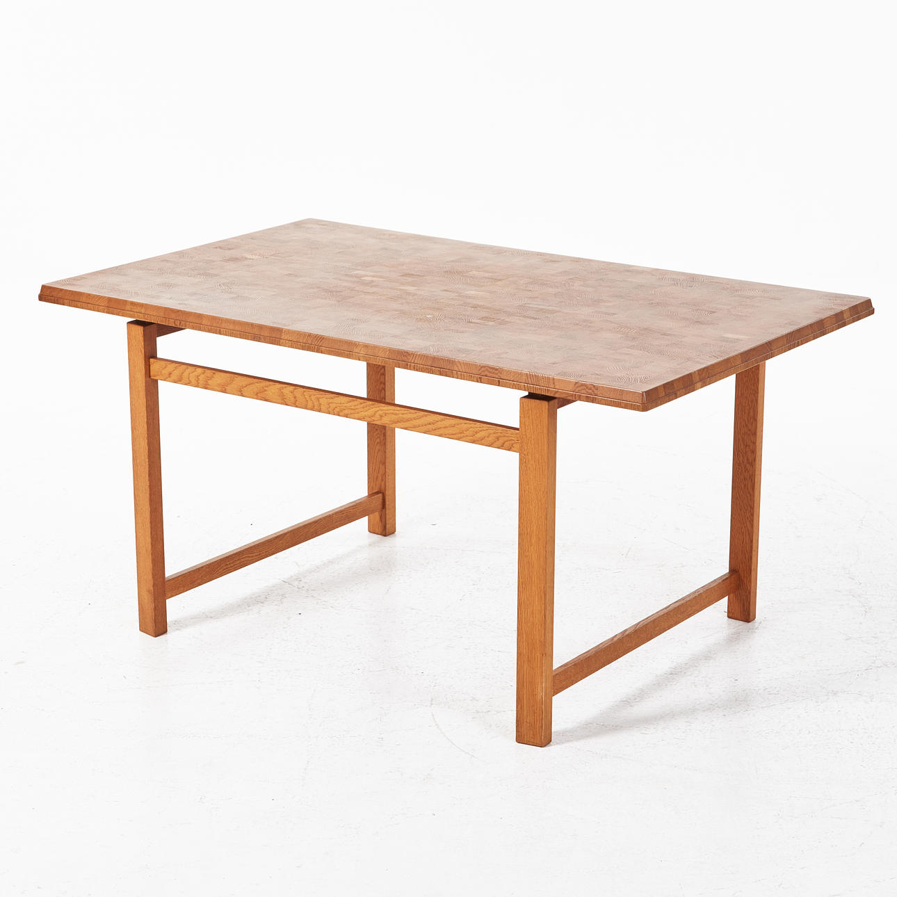 ERIC LINDGREN. Coffee table, solid oak, branded Eric Lindgren Stockholm ...