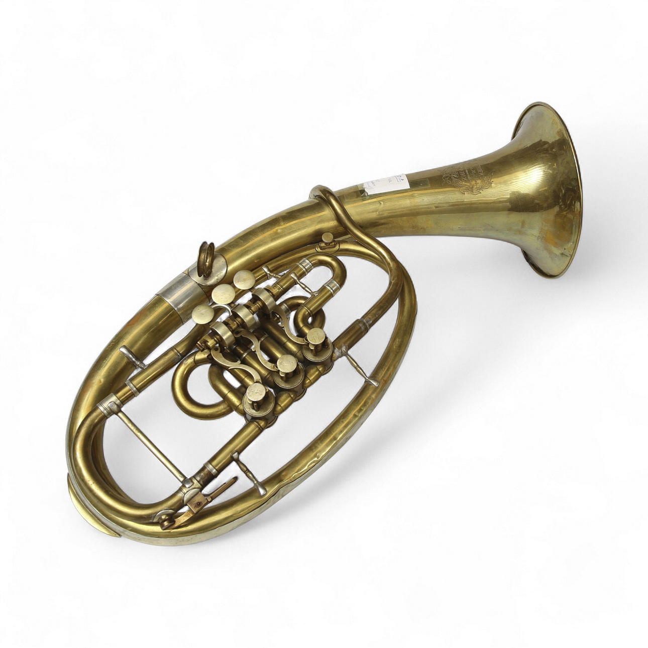 A 20th-century brass ALTHORN. Collectables - Musical instruments ...