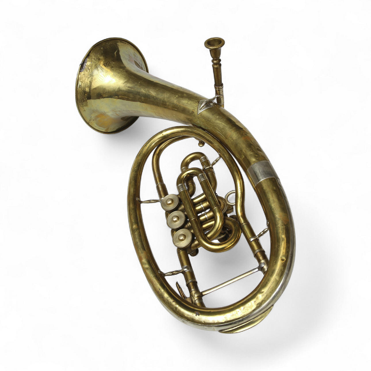 A 20th-century brass ALTHORN. Collectables - Musical instruments ...