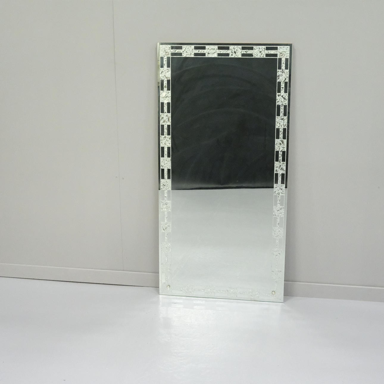 WALL MIRROR, ART DECO STYLE.