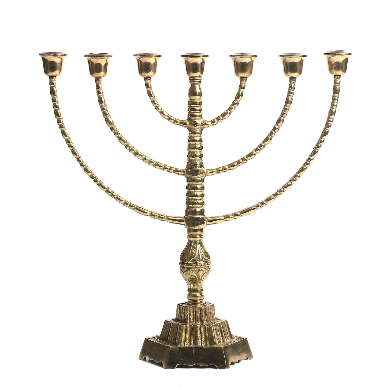 KANDELABER, malm, 1900-tal.