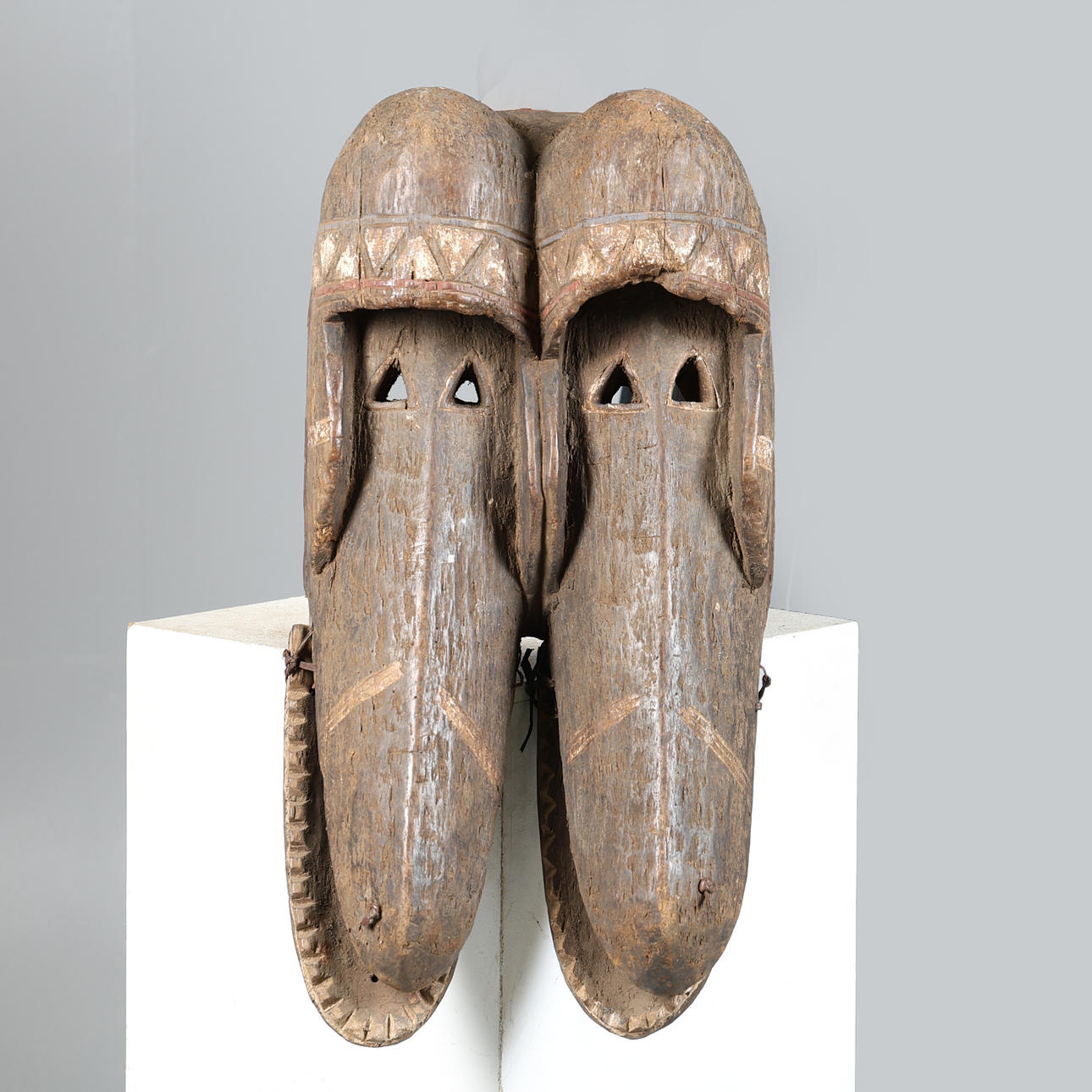 A KRAN DOUBLE FACED MASK, LIBERIA.