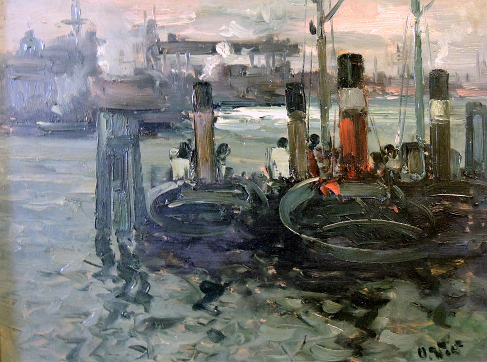 OTTO WILD, Hamburgs hamn.