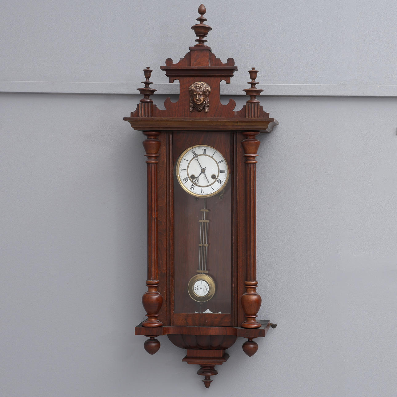 WALL PENDULUM, NEO-RENAISSANCE, JUNGHANS. Clocks & Watches - Wall ...