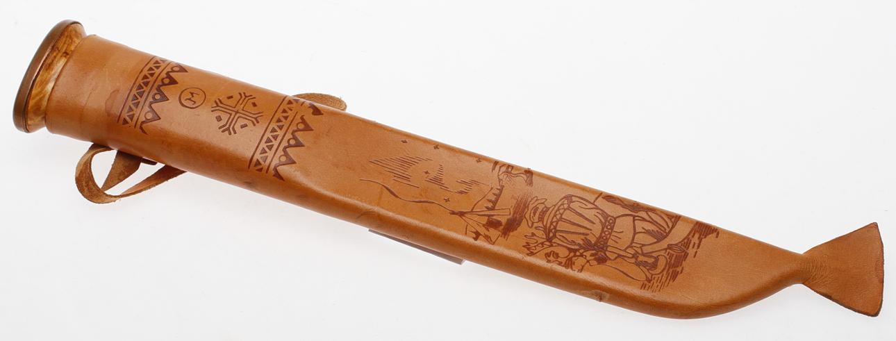 KNIV, sign. J. Marttiini Finland Lapinleuku.