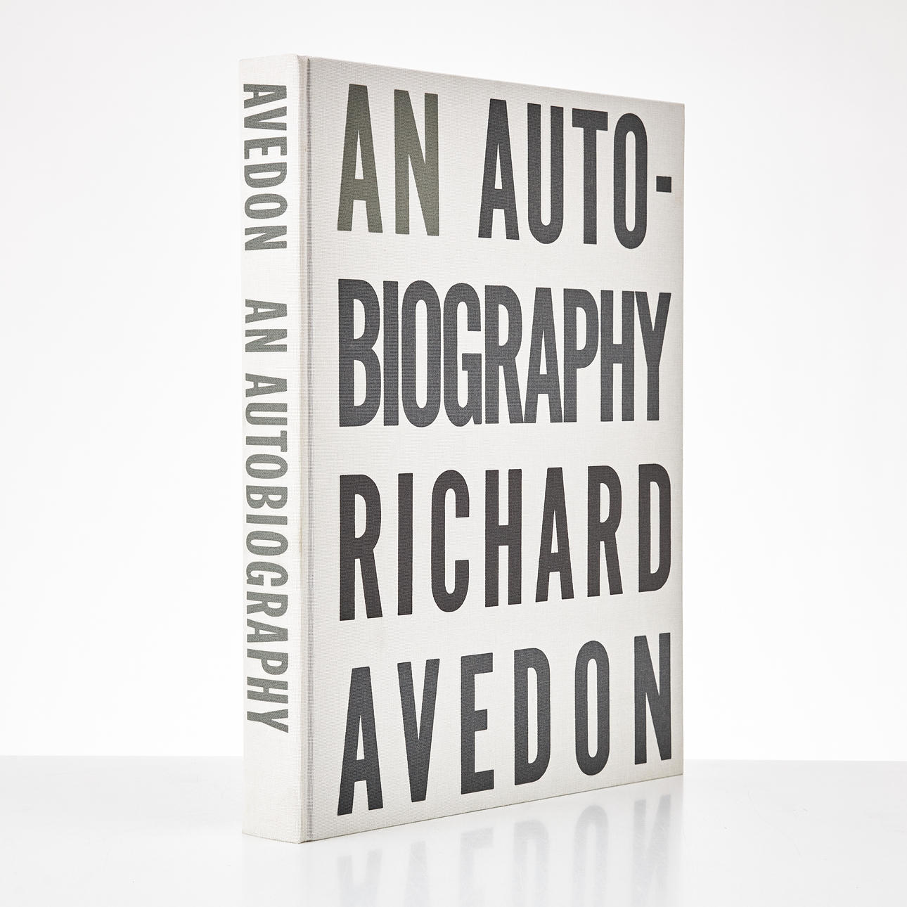 PHOTOBOOK, “An Autobiography”. Richard Avedon, signed, special 