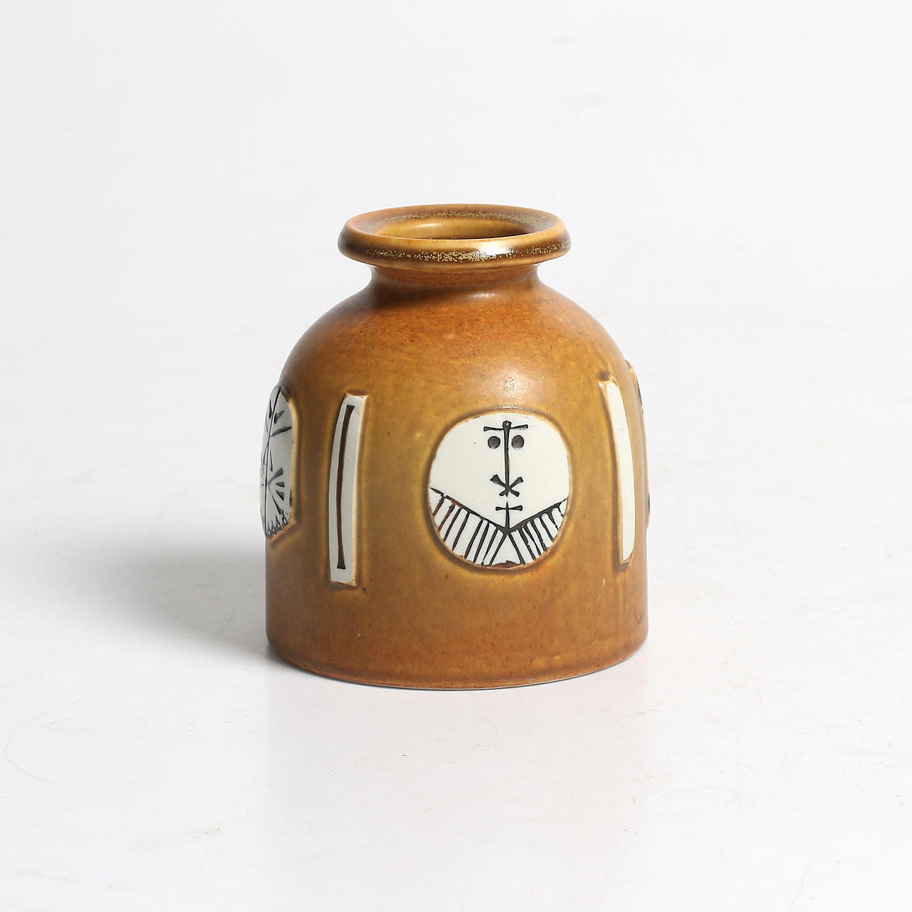 VAS, stengods, "Thalia", Lisa Larson, Gustavsberg.