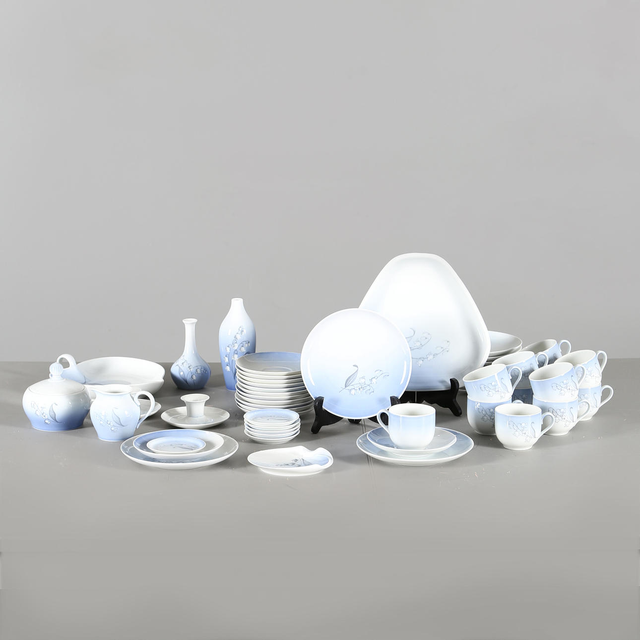 KAFFESERVIS, 49 delar, Convalla, Bing & Grøndahl.