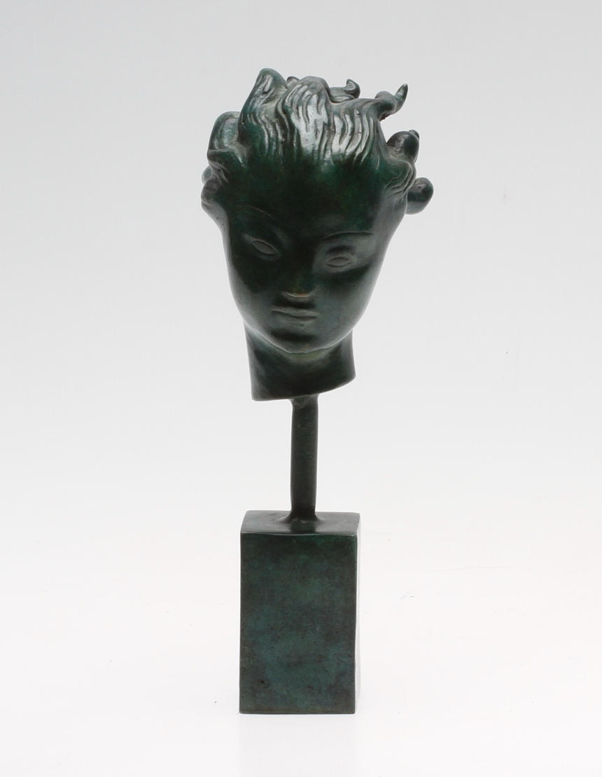 CARL MILLES. EFTER. Skulptur, brons, Millesgården.