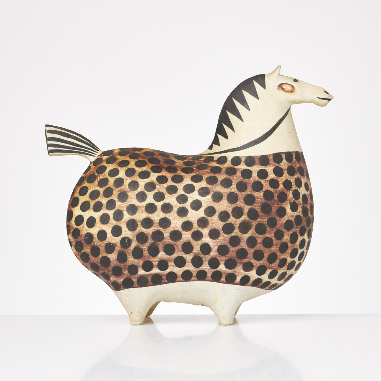 STIG LINDBERG. “Springare”, Gustavsberg studio, stoneware, larger model ...