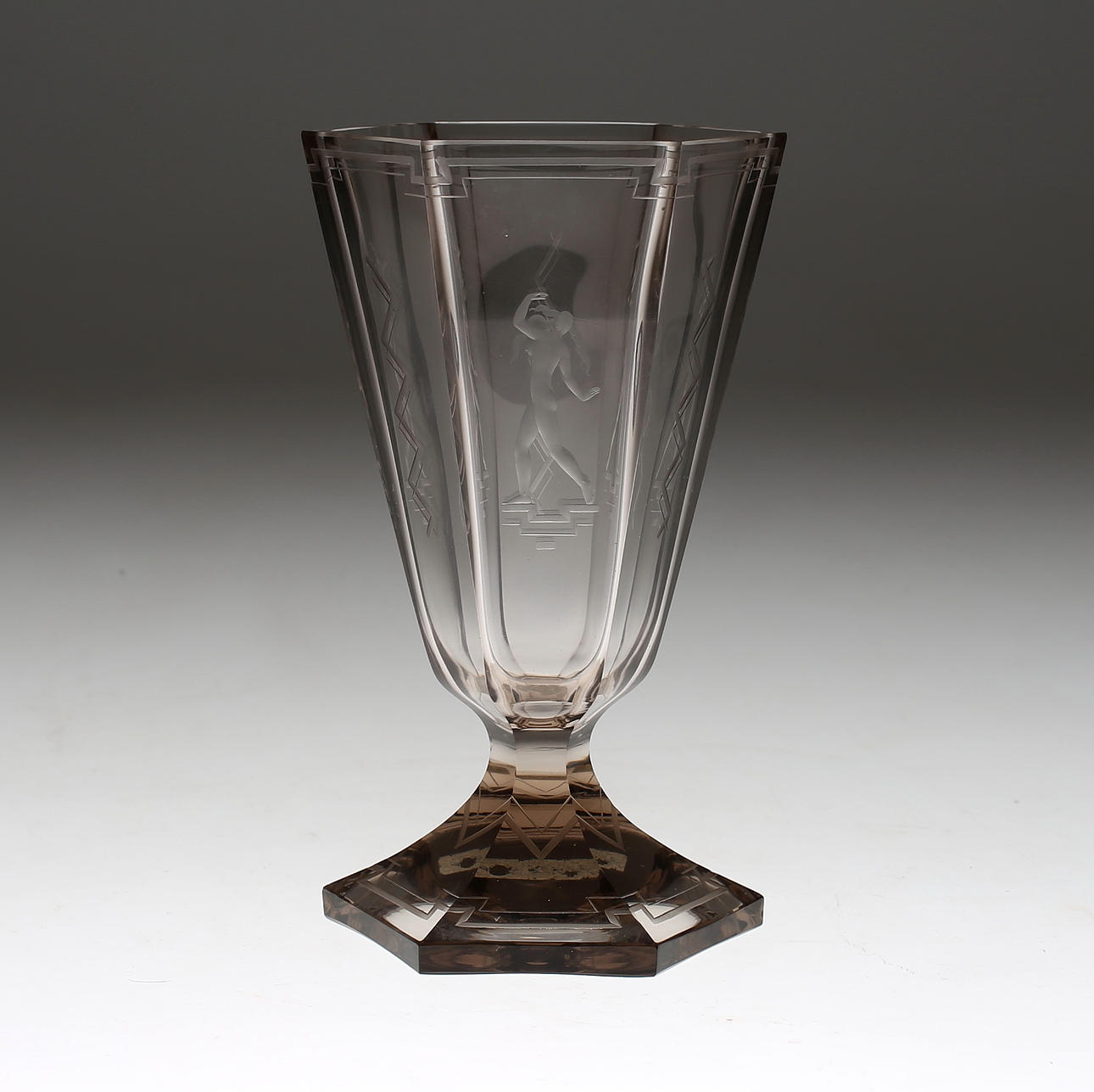 POKALGLAS, möjligen Simon Gate, Orrefors, 1920-/30-tal.