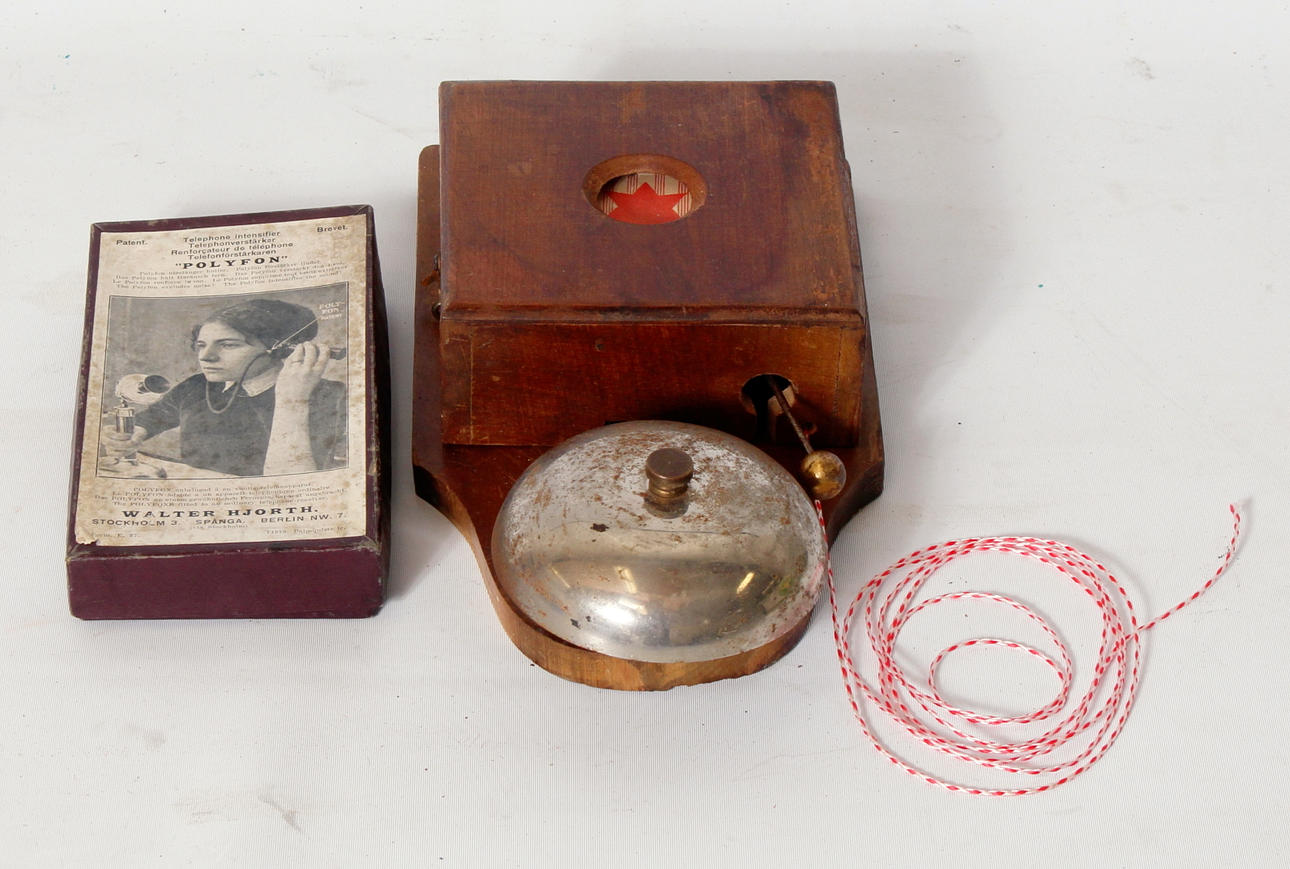RINGKLOCKA och POLYFON, vintage.