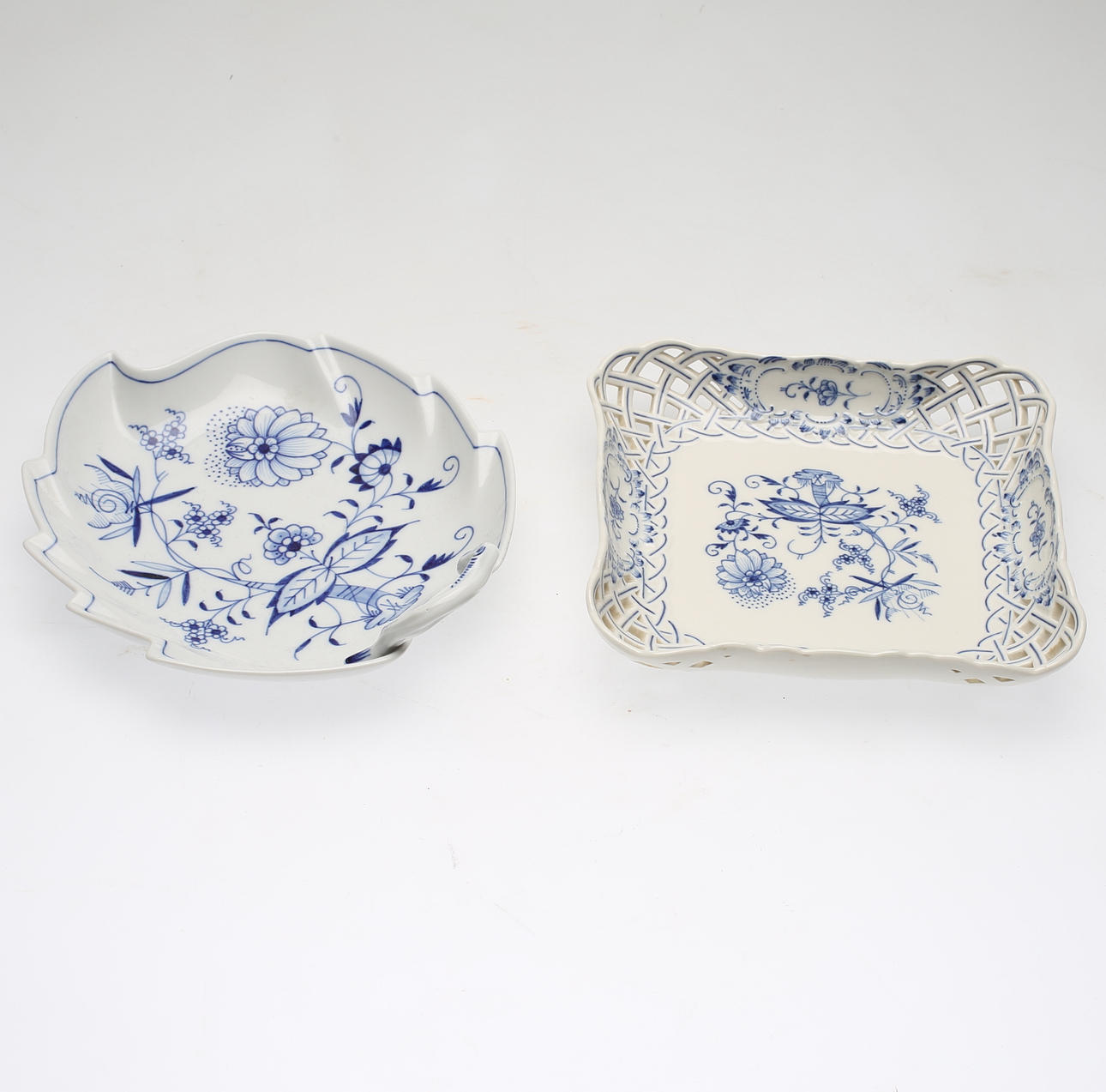 SKÅLAR, 2 st, porslin, Meissen, 1900-tal.