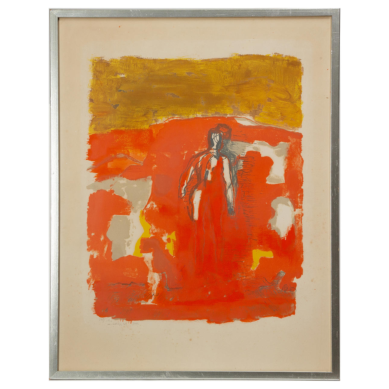 STAFFAN HALLSTRÖM. Lithograph, signed and numbered 108/125.