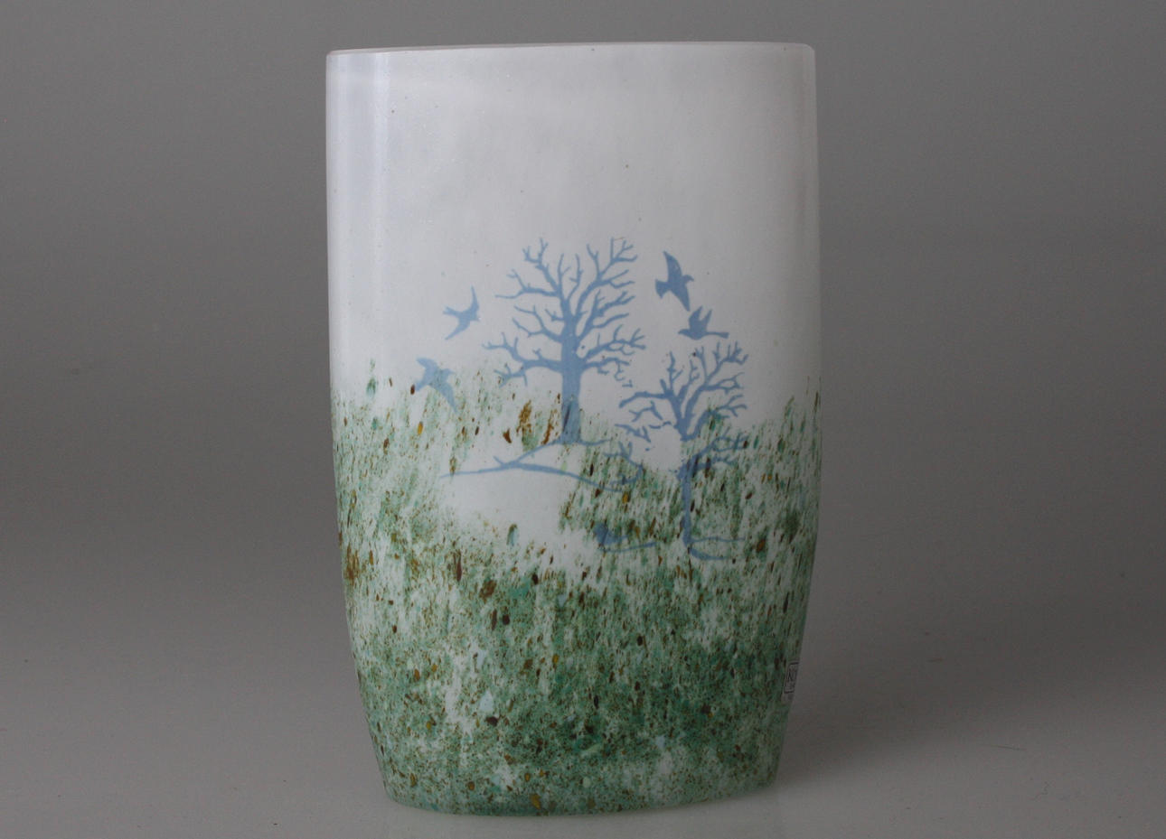 KJELL ENGMAN. vas, glas, Kosta Boda.