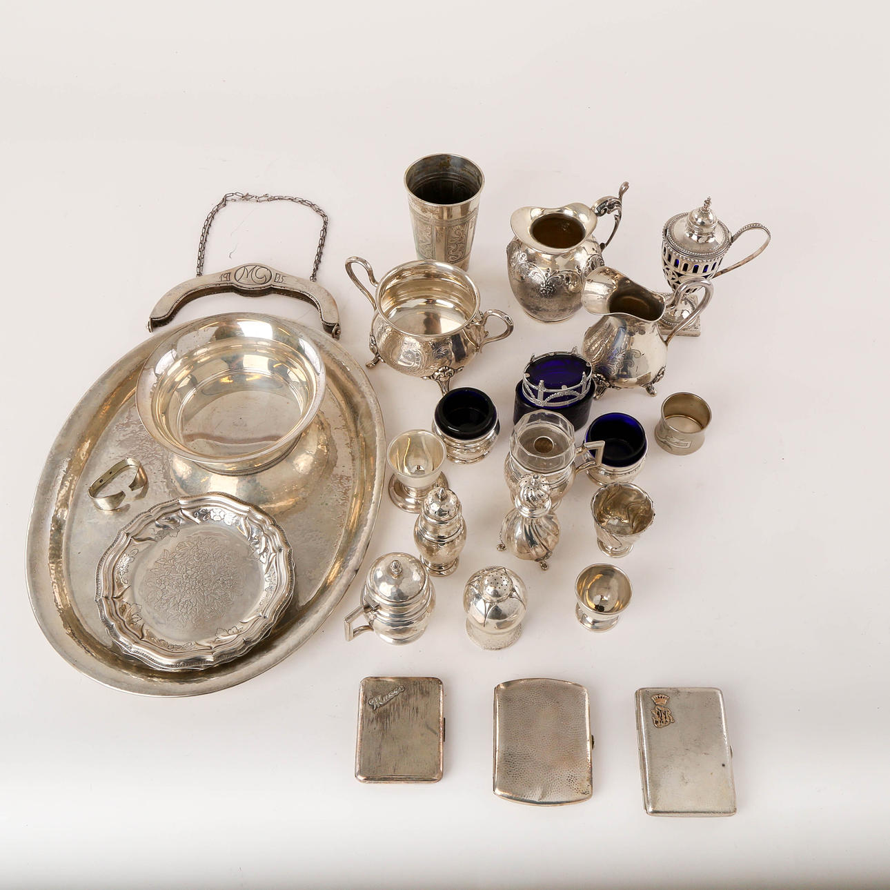 Stor samling av Corpus Silver (26).