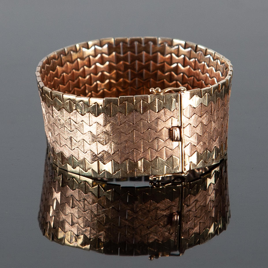 GULDARMBAND 14 k, 61,97 g.