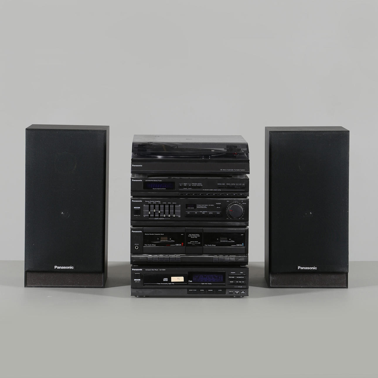 STEREOANLÄGGNING, Panasonic SA-HM35L med fjärrkontroll.