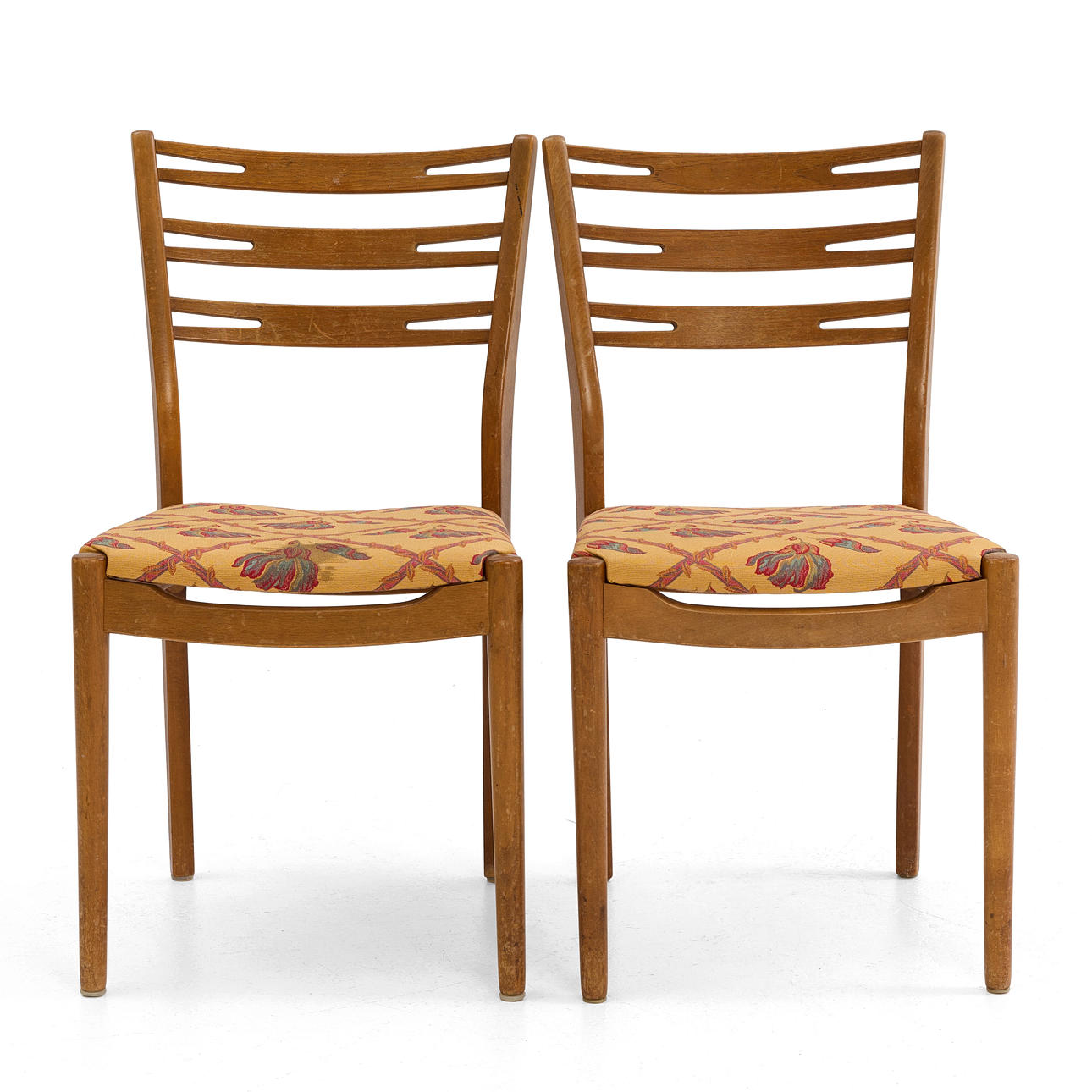 STOLAR, 2 stycken, "Della", IKEA, 1900-talets andra hälft, teak.