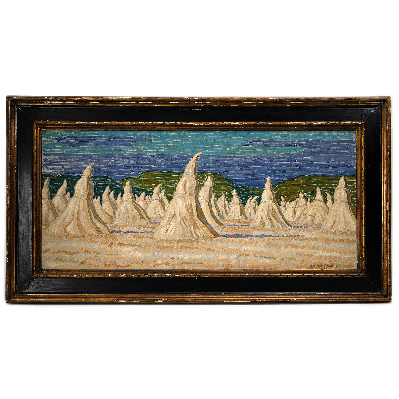 GUNNAR HALLSTRÖM. “Rågåkern”.