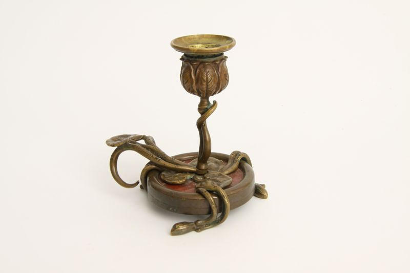 LJUSSTAKE, JUGENDSTIL.