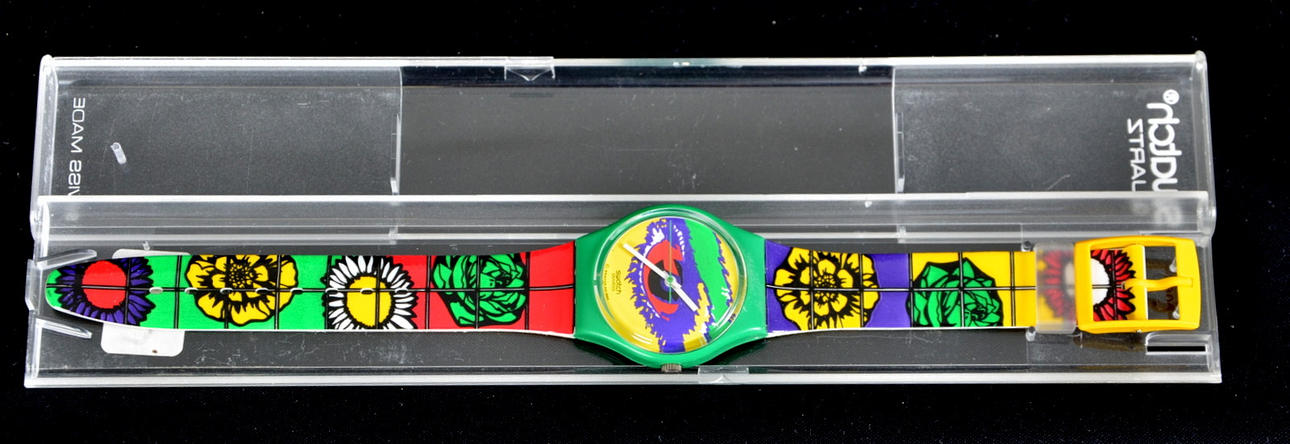 HERRARMBANDSUR, Swatch, NOS, Vintage, 1980/90-tal.