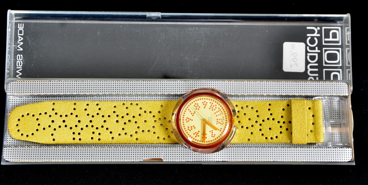 HERRARMBANDSUR, Swatch, NOS, Vintage, 1980/90-tal.