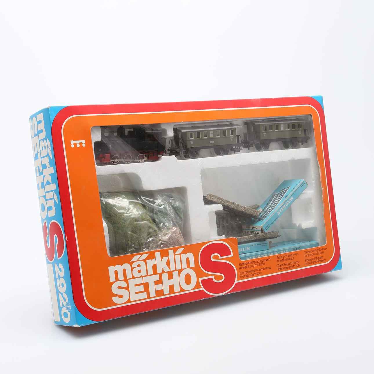 MODELLTÅGSATS I ORIGINALKARTONG, Set- Ho S 2920, Märklin.